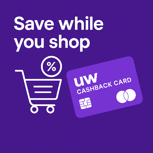 Leading with the UW Cashback card